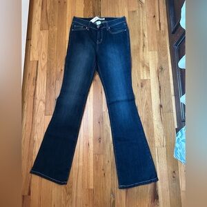 Classic Navy Flare Jeans